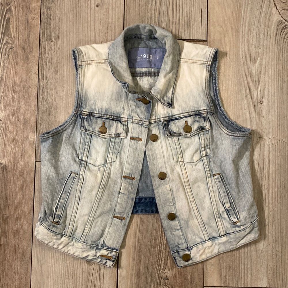 Gap Denim Women’s Size Large Vest